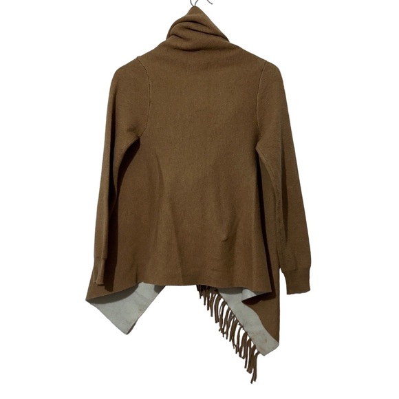 Oliver by Oscio Wool Angora Wrap Poncho with Fringe Edge - Picture 3 of 5